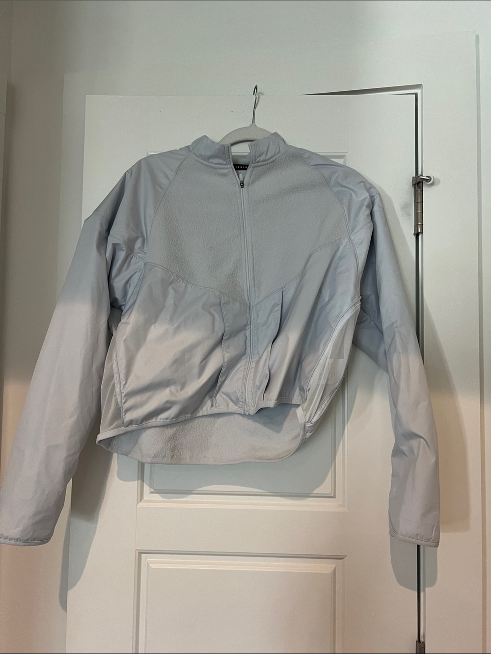 Nike Light Gray Women's Zip Bomber Jacket